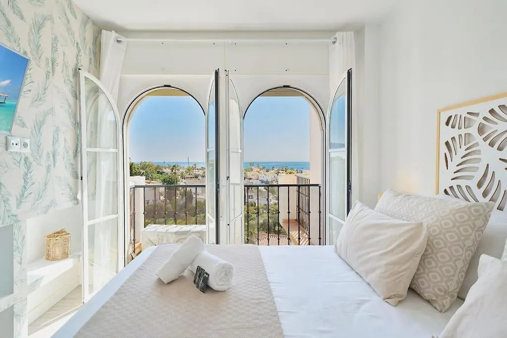 Faro VII Cozy And Unique Apartment With Pool Sea Views, 7 Minutes Walking From The Sea In Mijas Costa & Fuengirola El Faro