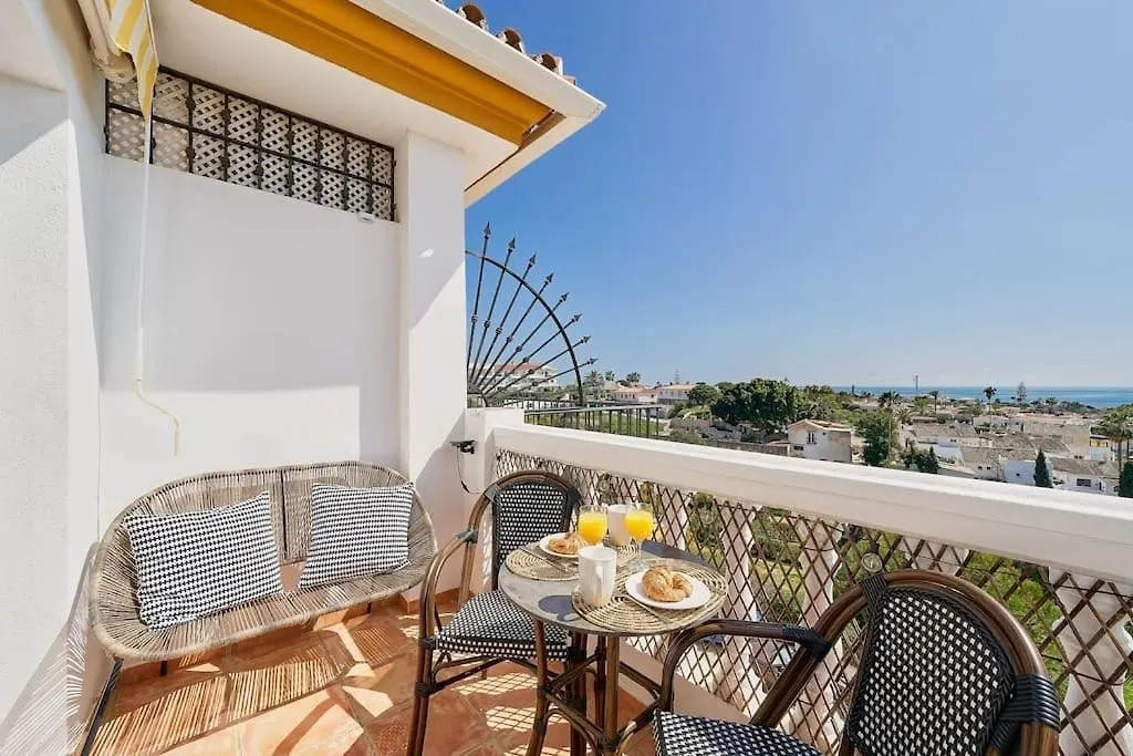 Faro VII Cozy And Unique Apartment With Pool Sea Views, 7 Minutes Walking From The Sea In Mijas Costa & Fuengirola El Faro